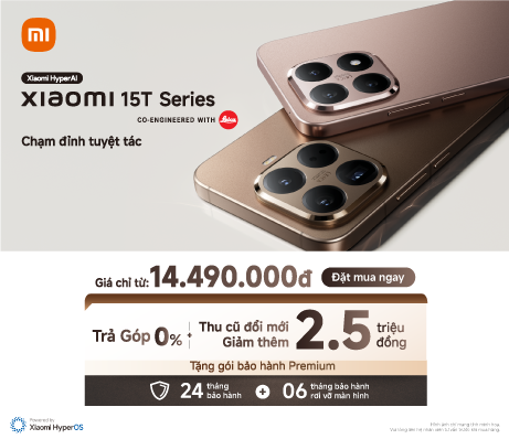 Điện thoại Xiaomi 15T Series.