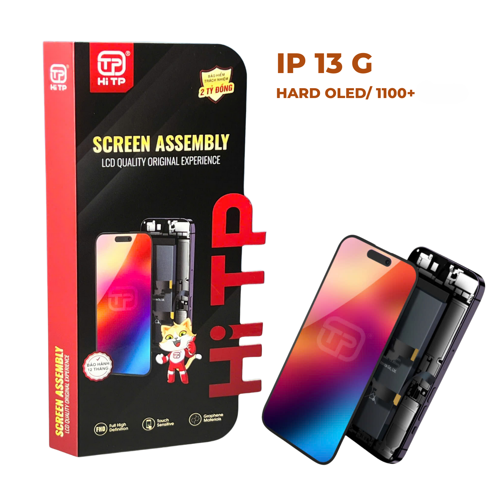 Thay màn hình chính hãng TP iPhone 13 (Hard Oled)