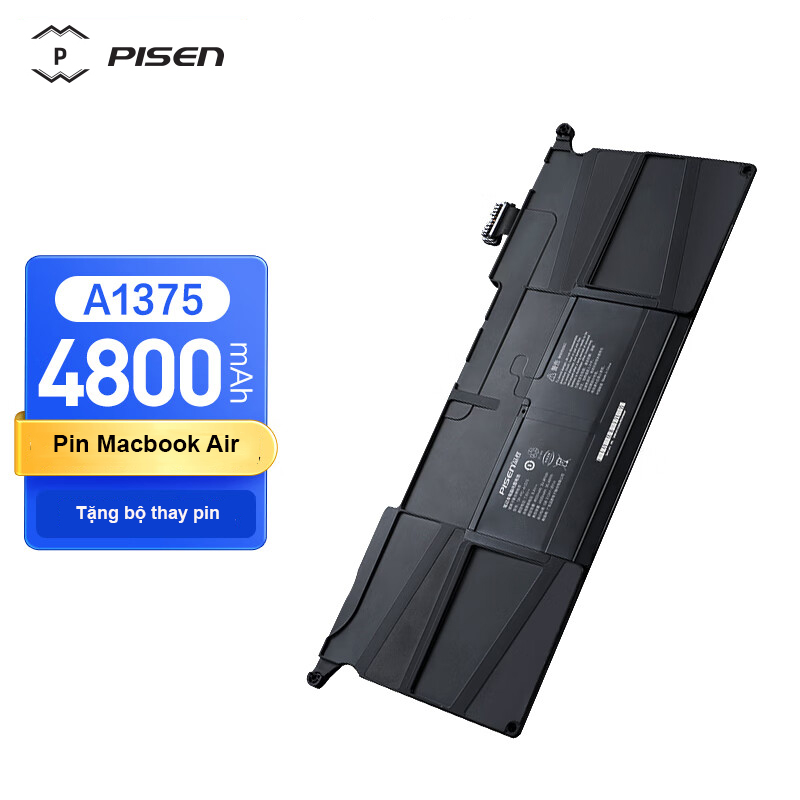 Pin sạc chính hãng PISEN TP-PC-A1375 Macbook Air (2010)