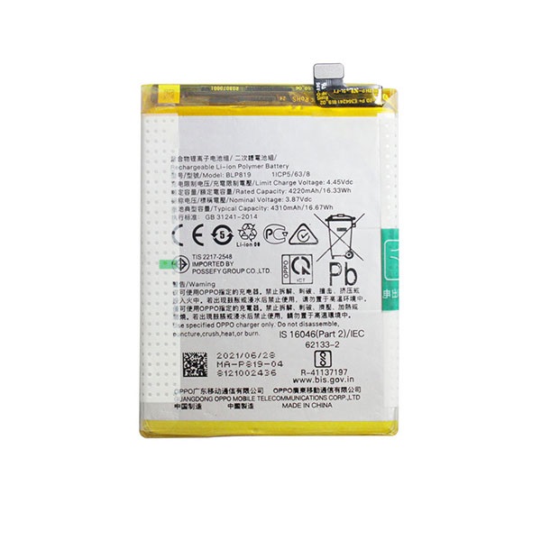 Thay pin OPPO Reno 5 4G
