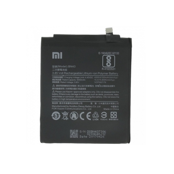Thay pin Redmi Note 4x (BN43)
