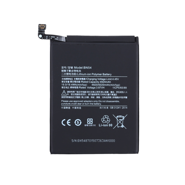 Thay pin Redmi Note 9 (BN54)