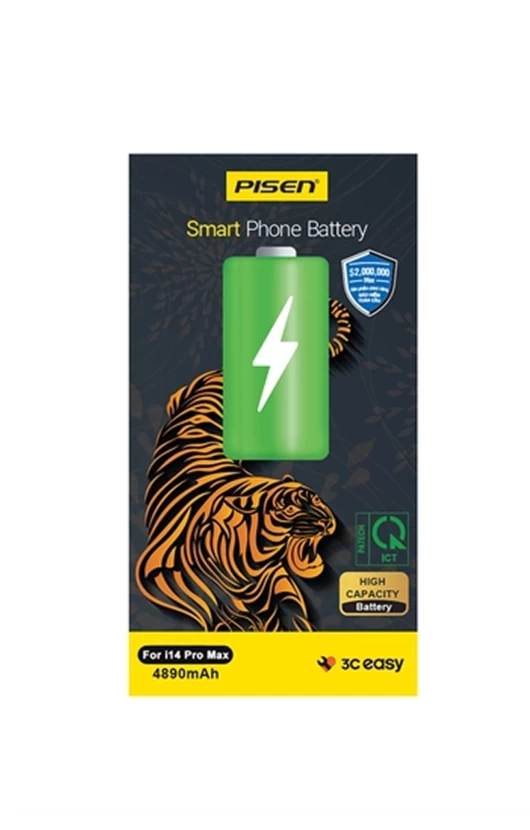 Pin iPhone 14 Pro Max PISEN (dung lượng cao)