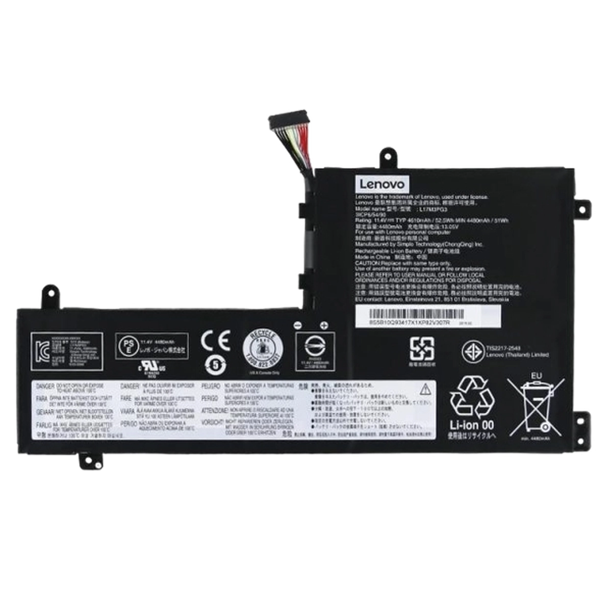 Thay pin laptop Lenovo Y530-15I