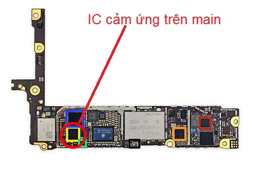 Sửa lỗi cảm ứng trên main iPhone 6 plus