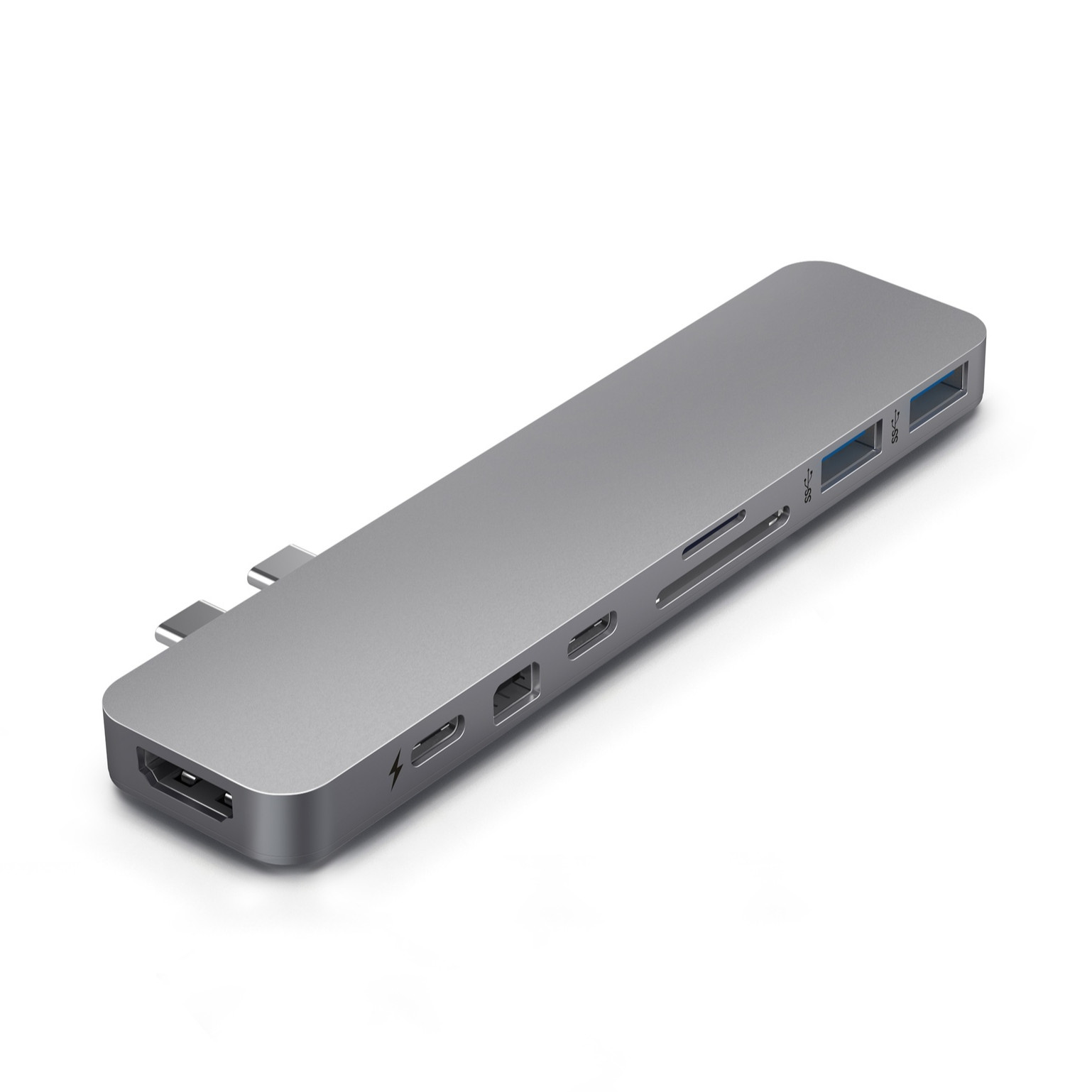 Cổng chuyển HyperDrive USBC Pro 8-in-2 Grey (GN28D-Grey) - Chính hãng