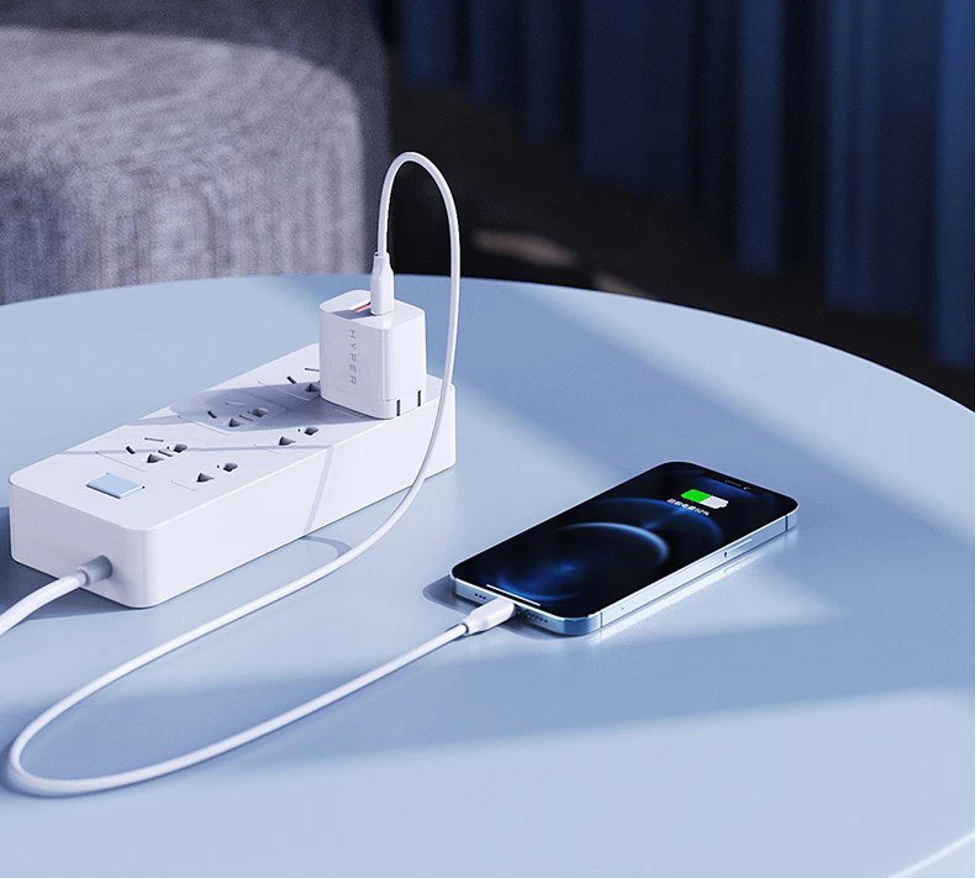 Sạc 2 cổng HYPERJUICE 20W CHARGER SMALL SIZE An toàn tương thích với các thiết bị