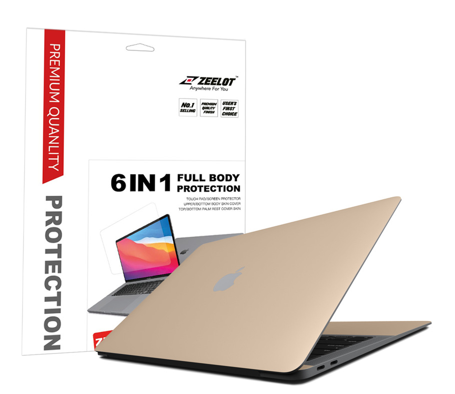 Bộ dán MacBook Pro 13' 2020  FULL 6 IN 1 ZEELOT