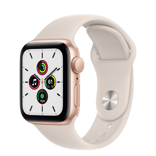 Apple Watch SE (GPS) 40mm - Viền nhôm dây cao su - Chính hãng VN/A - Máy cũ, TBH