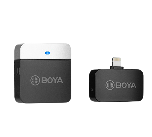 Mic Thu âm điện thoại Boya BYM1LVD ( Chân Lightning ) - Chính hãng
