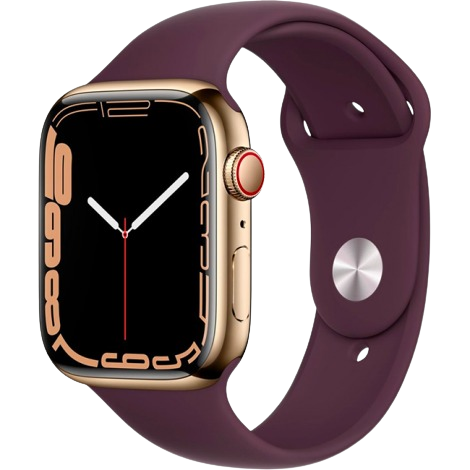 Apple Watch Series 7 - GPS + Cellular, 41mm - Vỏ Thép Dây Cao Su - Máy cũ, TBH