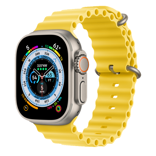 Apple Watch Ultra - GPS + LTE, 49mm - Vỏ Titan Dây Đeo Ocean