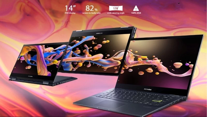 Màn hình hình ảnh màu sắc sống động. Màn hình hình ảnh màu sắc sống động.