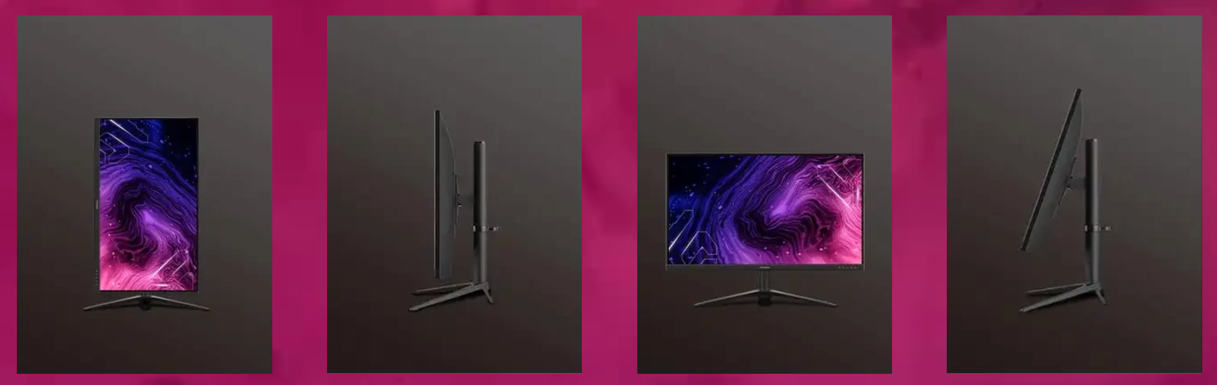 Màn hình Viewsonic VX2728J sở hữu thiết kế công thái học