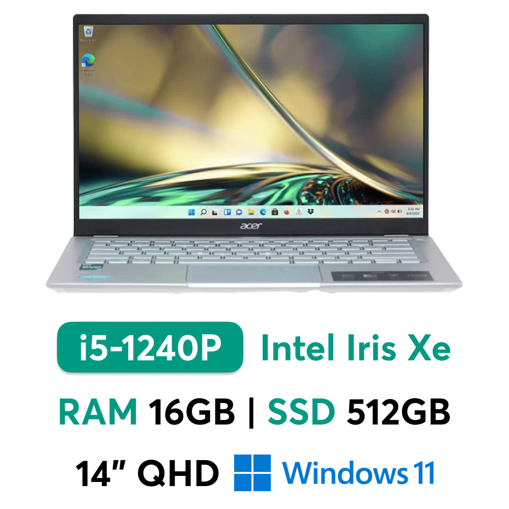 Laptop Acer Swift 3 SF314-512-56QN - Máy cũ, TBH