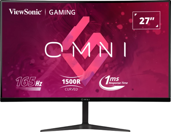 Màn hình cong ViewSonic VX2718-PC-MHD (27"/FHD/VA/165Hz/2 loa) - Máy cũ, TBH