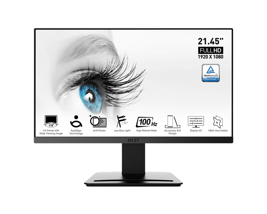 Màn hình MSI PRO MP223 (21.45"/FHD/VA/100Hz)