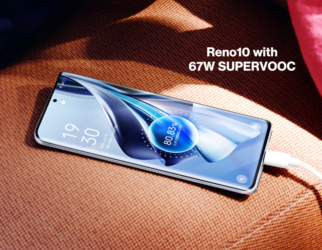 OPPE Reno 10 - sạc nhanh 67W SUPER