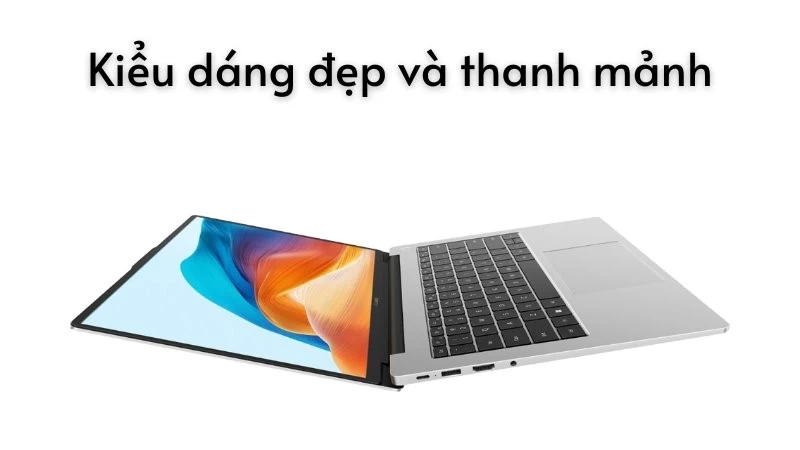 HUAWEI MateBook D 14 HUAWEI MateBook D 14 - Thiết kế thanh mảnh, gọn nhẹ