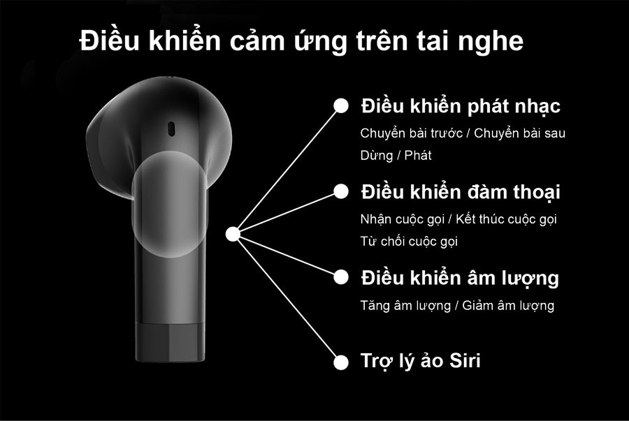 Tai nghe myALO X-One có điều khiển cảm ứng thông minh