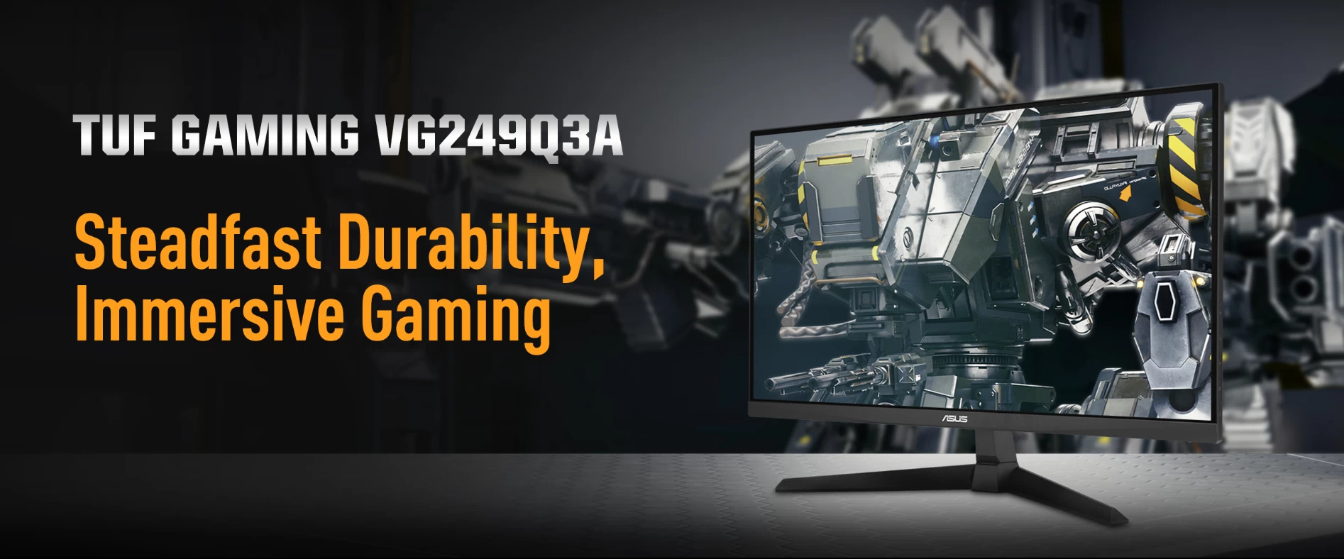 Màn hình Asus TUF Gaming được chú trọng đầu tư vào thiết kế