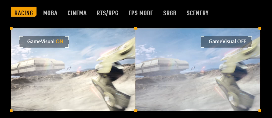 Asus TUF Gaming - RACING MODE