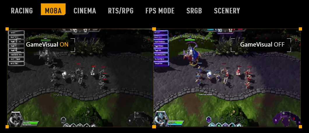 Asus TUF Gaming - MOBA MODE