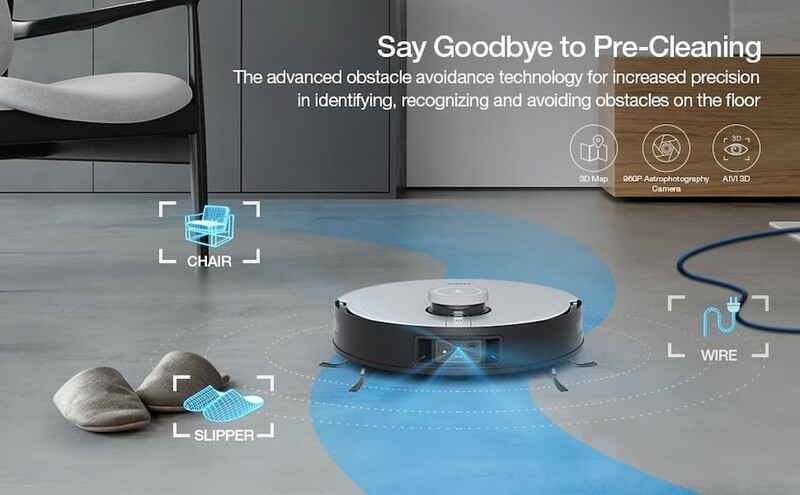 Lau nhà thông minh với hệ thống AI tiên tiến tích hợp trên Ecovacs X2 OMNI