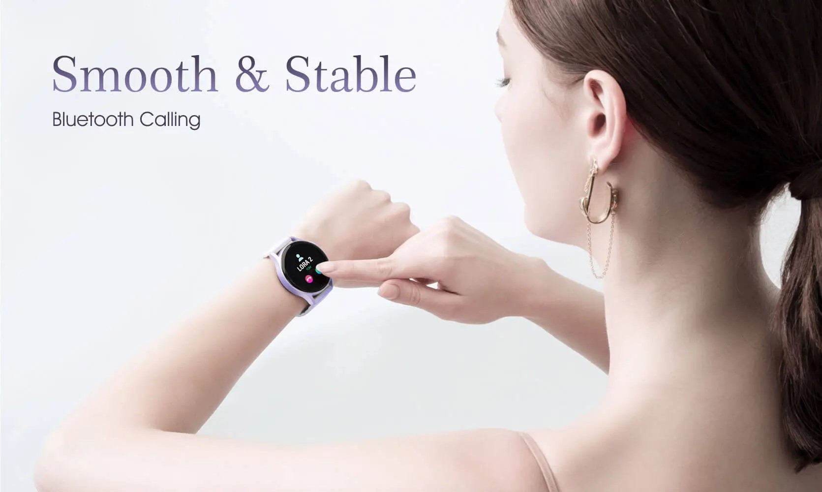 KIESLECT LORA 2 - Kết nối Bluetooth 5.2 hỗ trợ nghe gọi 