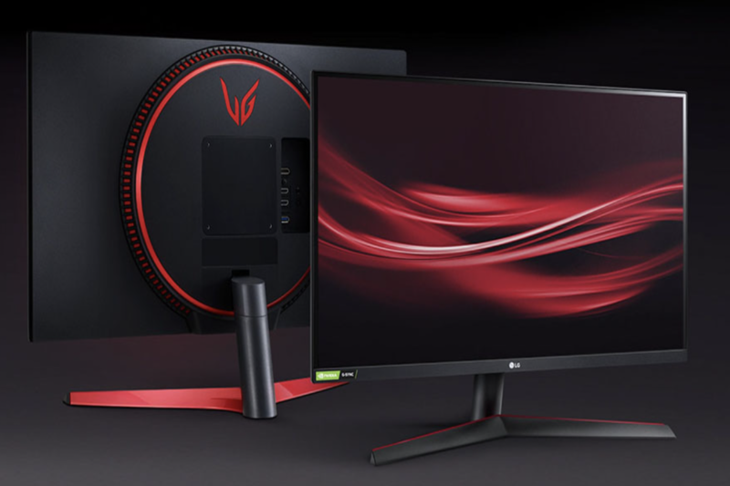 Màn hình LG 27GN800-B - Thiết kế đầy mạnh mẽ và sang trọng