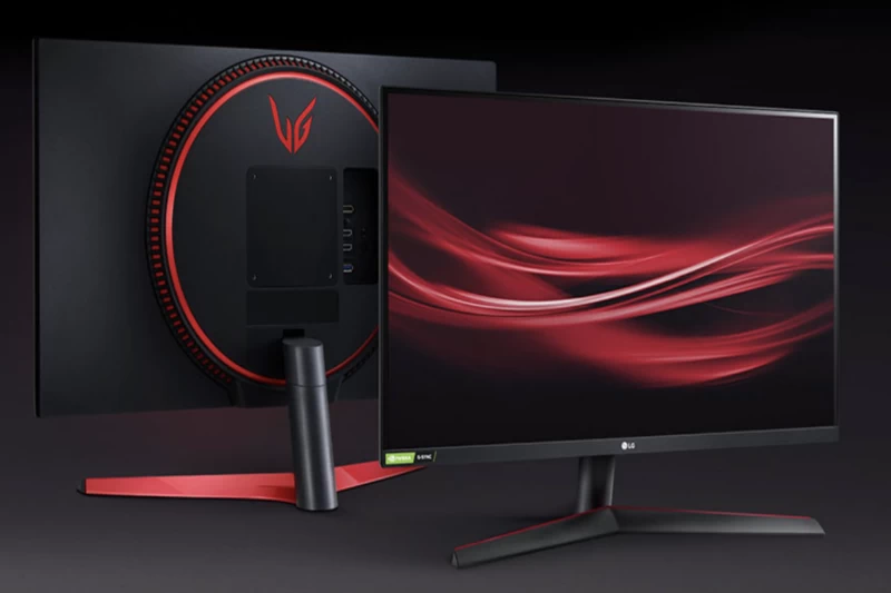 Màn hình LG 27GN800-B - Thiết kế đầy mạnh mẽ và sang trọng