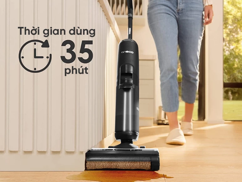 Tineco Floor One S5 - Viên pin dung lượng cao 4000mAh
