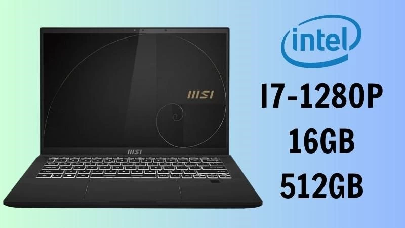 MSI Summit E14 Evo - Sức mạnh hiệu năng ấn tượng