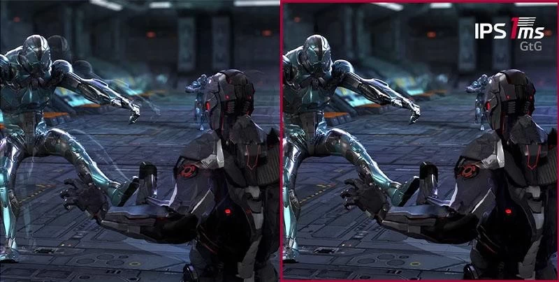 Màn hình LG 27GN65R-B có thời gian phản hồi 1ms cực ấn tượng