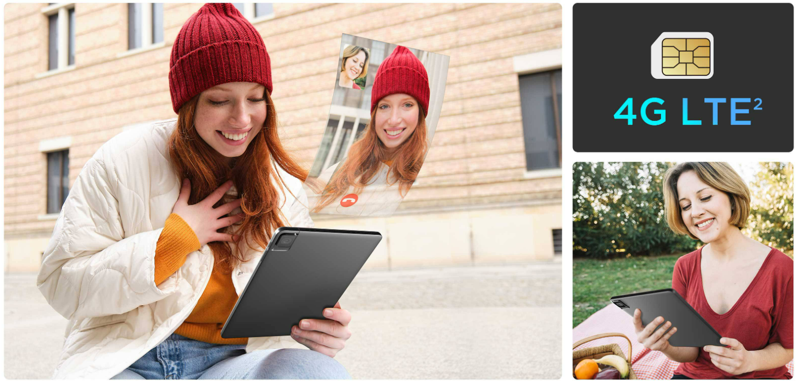 Tab 10 Lite Gen 2 - Kết nối không gián đoạn với 4G LTE