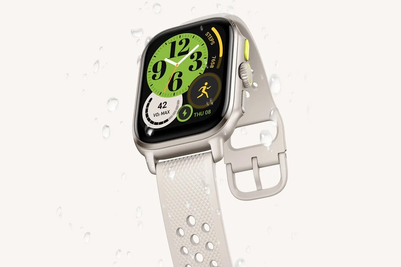Màn hình hiển thị Amazfit Cheetah Square hoàn hảo với độ phân giải 341 ppi