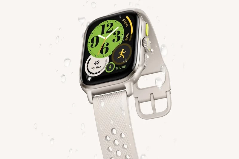 Màn hình hiển thị Amazfit Cheetah Square hoàn hảo với độ phân giải 341 ppi