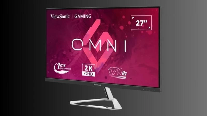 Thiết kế tối giản của màn hình ViewSonic VX2780-2K