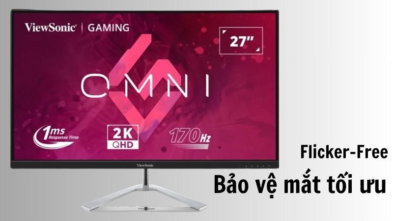 Màn hình ViewSonic VX2780-2K - Bảo vệ mắt tối ưu