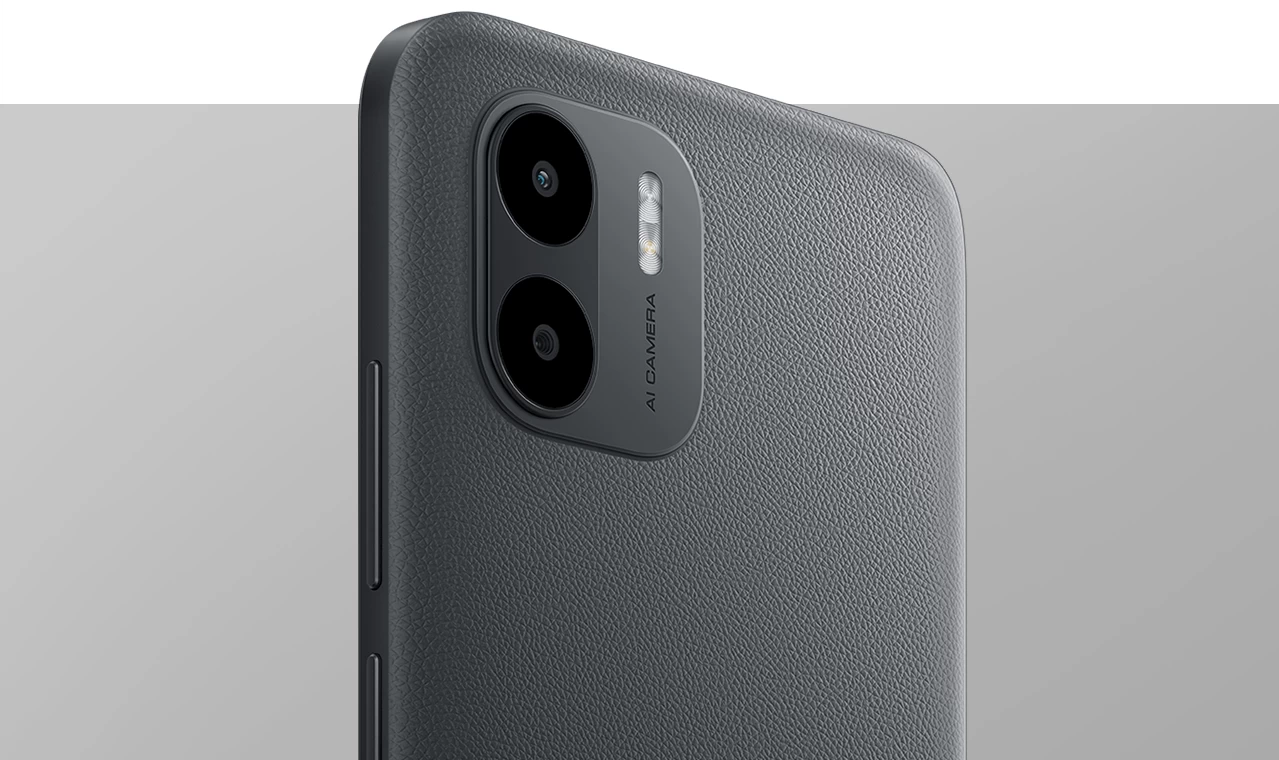 Redmi A2 - Thiết kế nguyên khối với nhựa cao cấp nhẹ nhàng