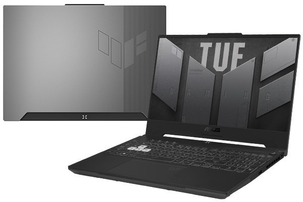 ASUS TUF Gaming F15 sở hữu vẻ ngoài bền bỉ