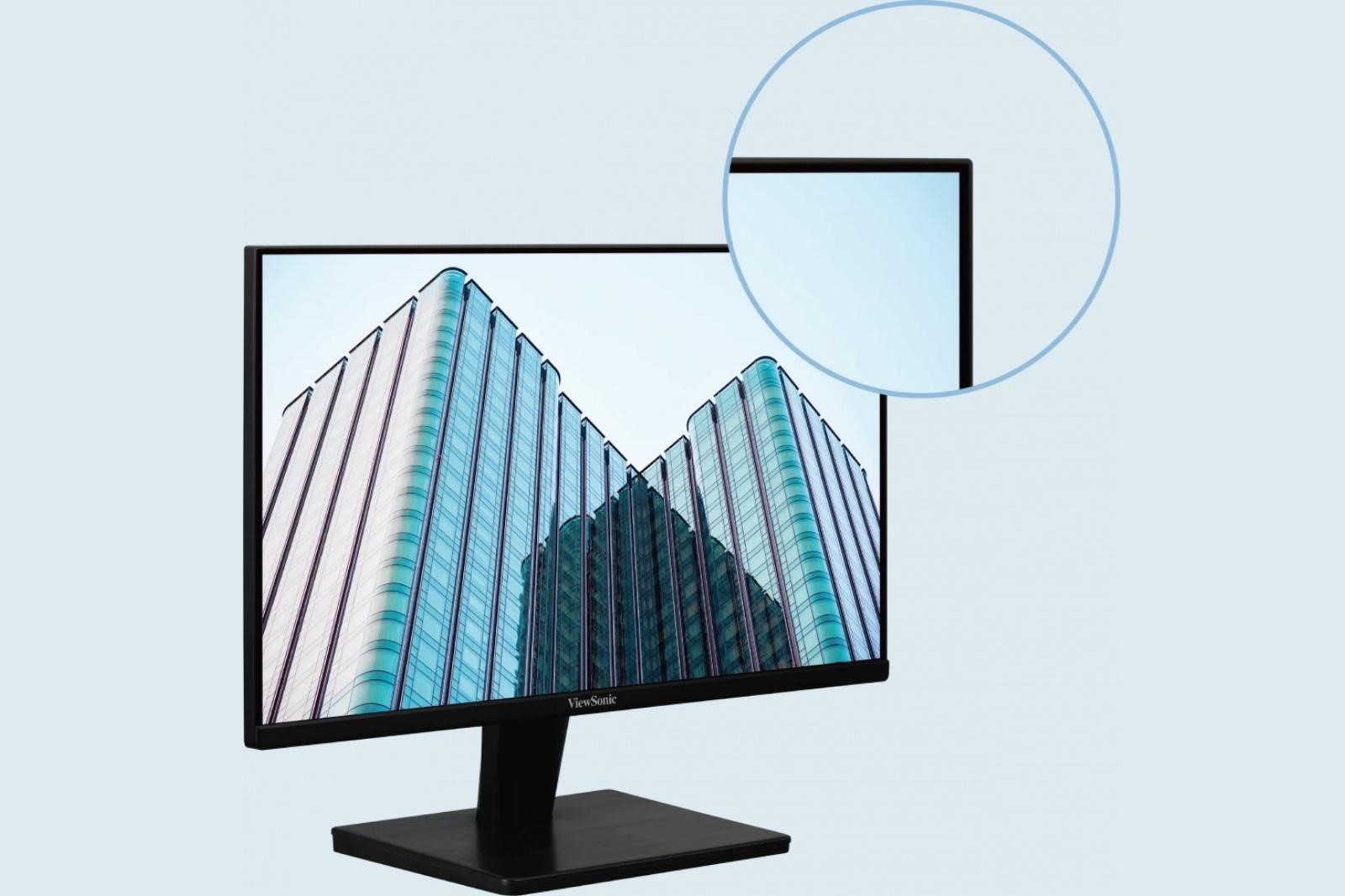 Màn hình ViewSonic VA2436-H - Thiết kế hiện đại, cạnh viền cực mỏng