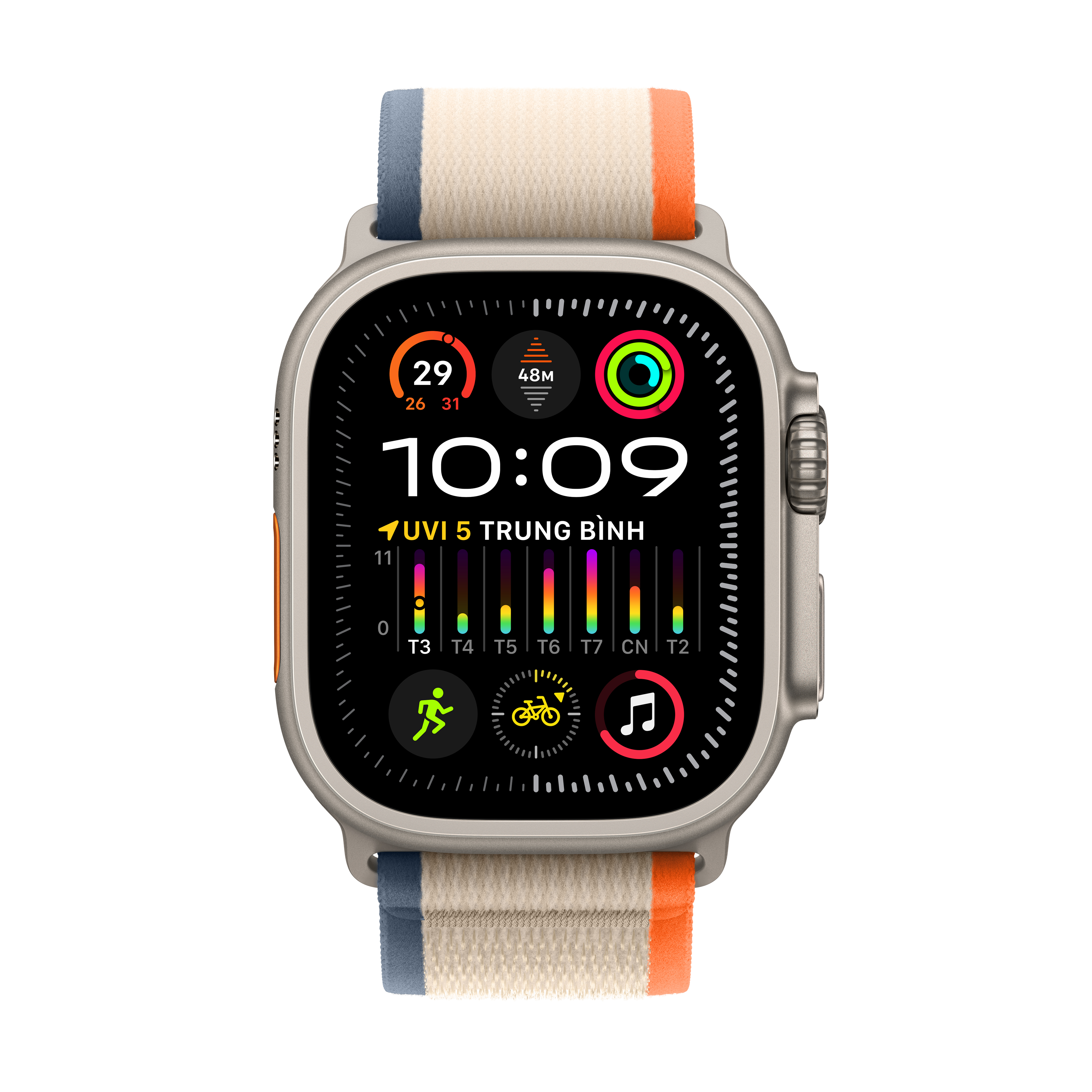 Apple Watch Ultra 2 - Thiết kế cá tính cool ngầu với vỏ titan nhẹ và bền hơn