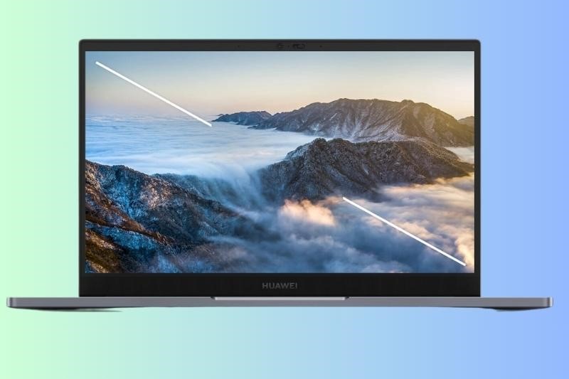 HUAWEI MateBook D 14 BE mang đến màn hình tràn viền