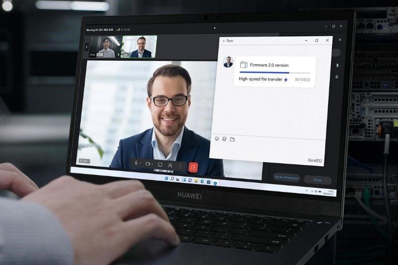 Viền màn hình của HUAWEI MateBook D 14 BE được tối ưu chỉ còn 4.8mm