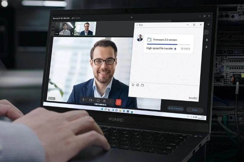 Viền màn hình của HUAWEI MateBook D 14 BE được tối ưu chỉ còn 4.8mm