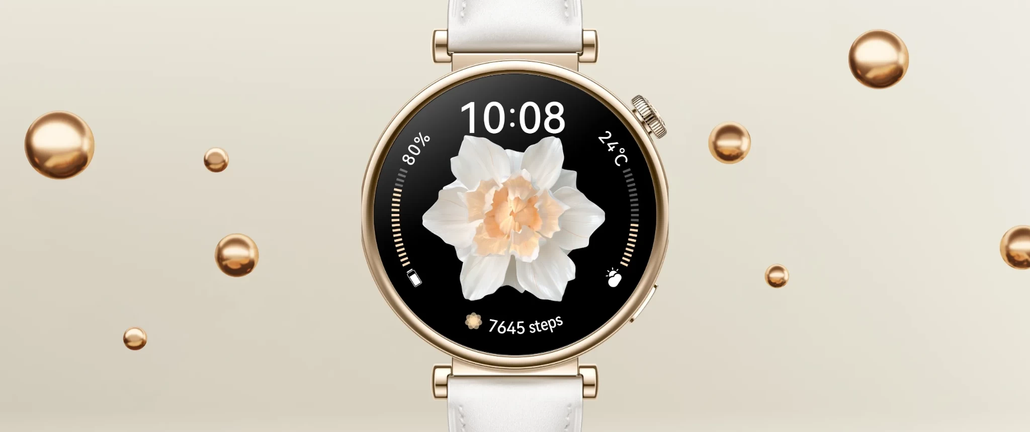 Kiểu dáng tinh tế, sang trọng, đa sắc màu. Huawei Watch GT 4 41mm - Kiểu dáng tinh tế, sang trọng.