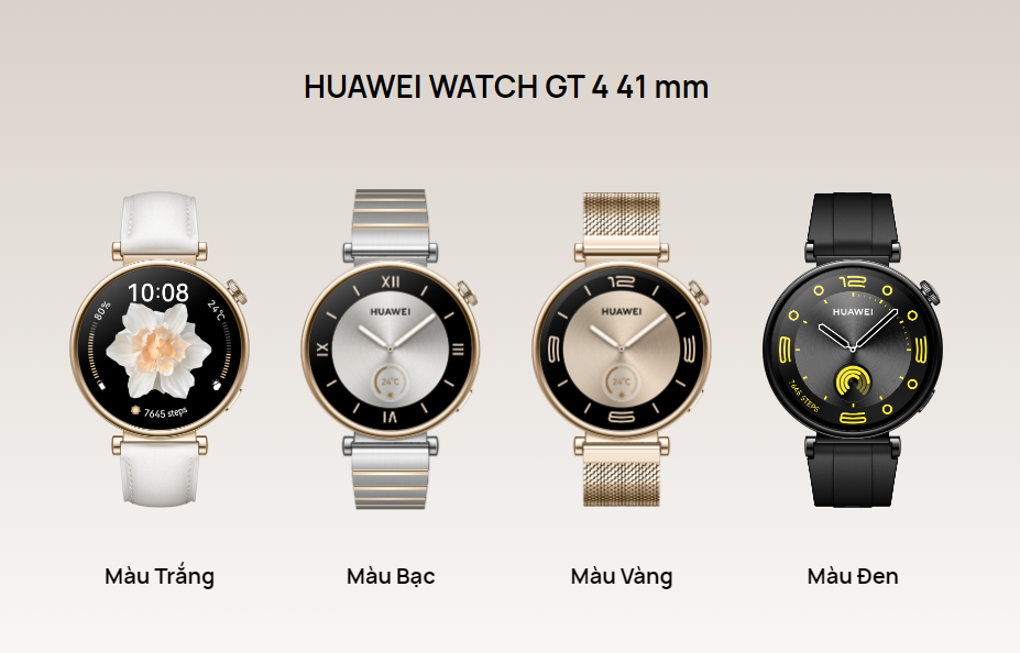 Đồng hồ thông minh Huawei Watch GT 4 41mm, dẫn lối phong cách