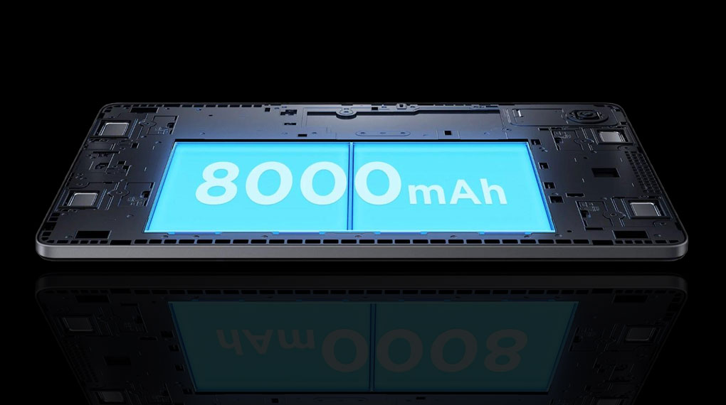 Redmi Pad SE - Viên pin dung lượng lớn lên đến 8000mAh
