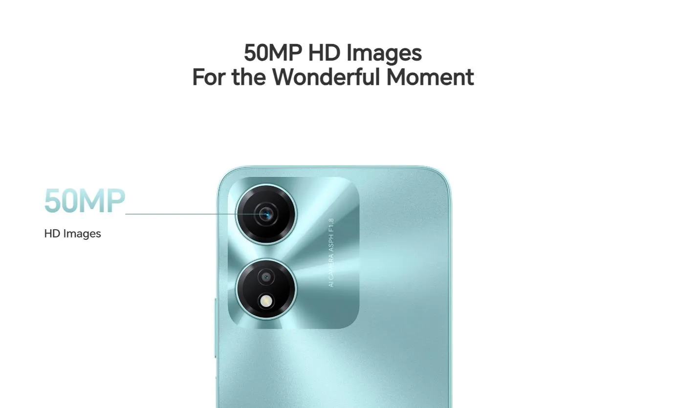 Honor X5 Plus - Ống kính 50MP thỏa sức đam mê quay chụp